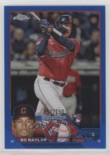2023 Topps Chrome Blue Refractor 50/150 Bo Naylor #54 10gn