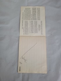 Rad Racer Nintendo NES solo manuale istruzioni