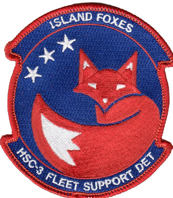 HSC-3 ISLAND FOXES - FLEET SUPPORT DET PATCH