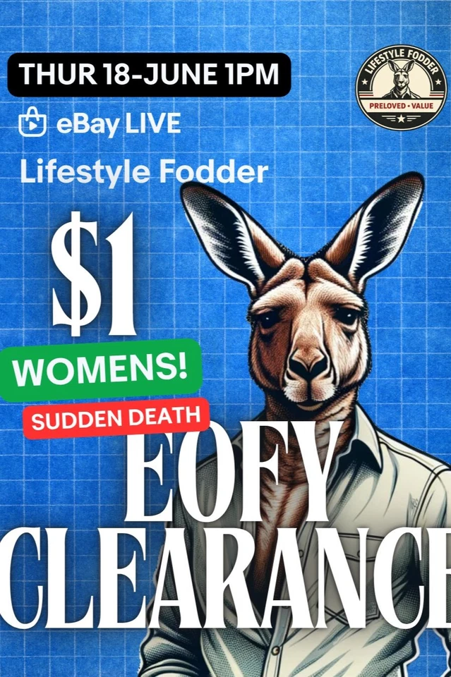 🔥 SUDDEN DEATH - $1 WOMENS EOFY CLEARANCE | PRELOVED