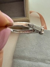 9 ct Raw Diamond White Gold Wedding Set