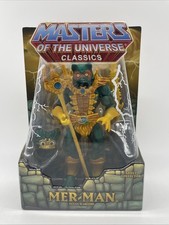 MOTU CLASSICS MASTERS OF THE UNIVERSE MATTEL MATTY COLLECTOR MER-MAN NEW