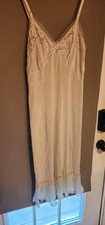 Vintage Aristocraft Nightgown Sheer Medium/Large 35 Nylon Lace Pale Blue