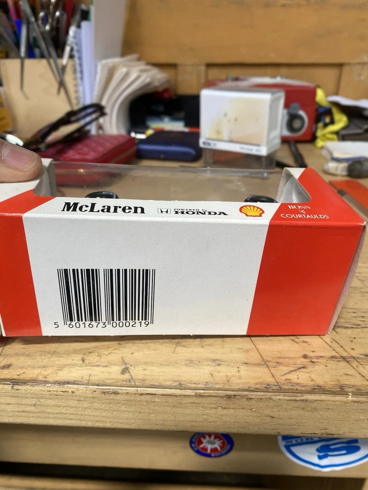 Auto Onyx Mclaren Honda Mp scala 4/5 1/43 (A5) - Immagine 3 di 4