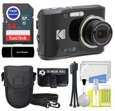 Digital Camera 16MP 27mm 4X Zoom FZ45 BK K1 Kodak PIXPRO Optical Wide Angle