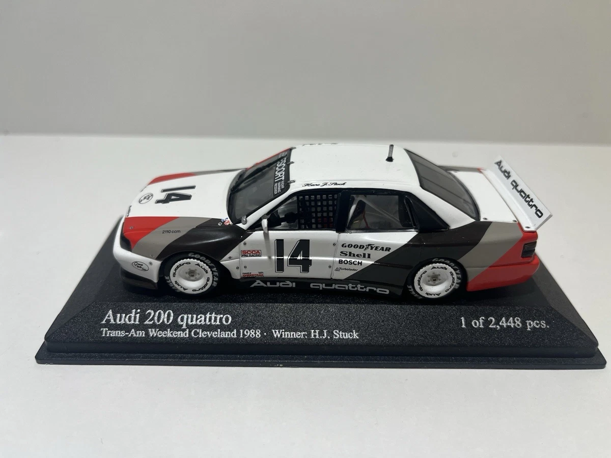 1/43 Audi Quattro 1981 Red Audi Minichamps