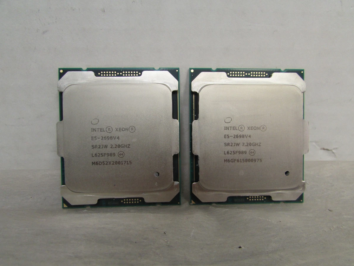 Xeon Intel Xeon E5-2698 V4 Processor Model Computer Processors