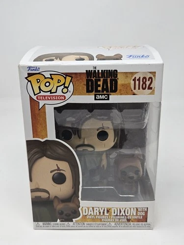 Funko Pop! Vinyl: The Walking Dead - Daryl Dixon with Dog #1182