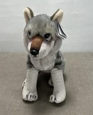 Wild Republic Artist Collection Wolf Plush Realistic 14” Stuffed Animal