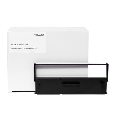 EPSON ERC-31 Ribbons - Purple (12 Ribbons) ERC-31B, FREE SHIPPING!