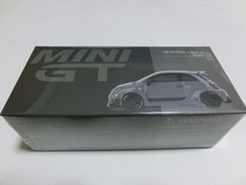 MINI GT 1/64 Abarth 595 LB-WORKS x Abas Works Gray Left Hand Drie MGT00995-L