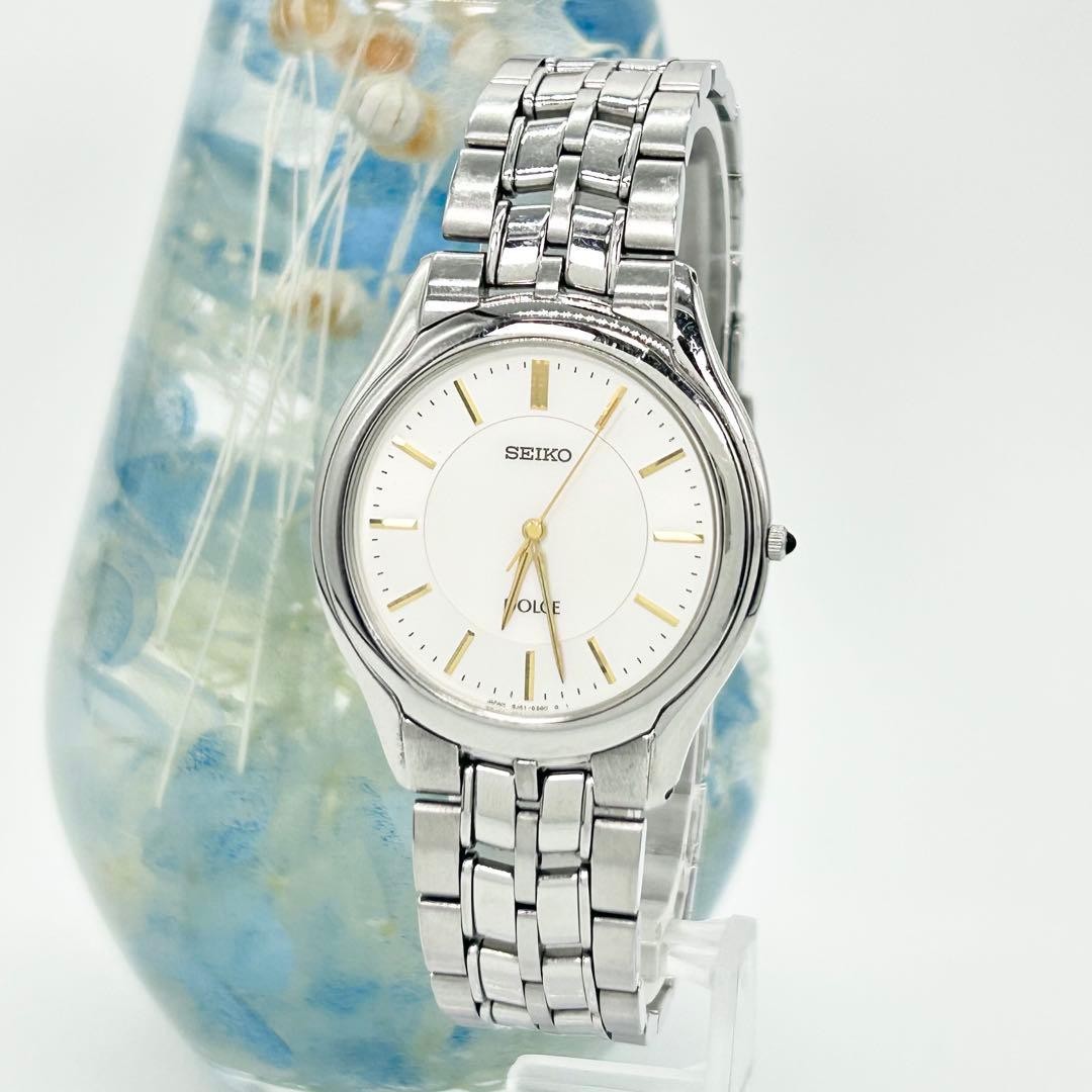 Case 18cm 8J41 Silver Quartz Seiko Dolce 6030 39mm Dial Watch Mens - VintageWatches.PK Case 18cm 8J41 Silver Quartz Seiko Dolce 6030 39mm Dial Watch Mens - vintagewatches.pk