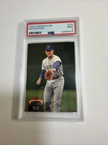 1992 Topps Stadium Club - Nolan Ryan #770 PSA 9