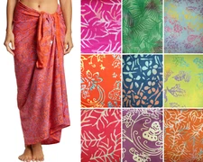 Batik Sarong Bathing Suit Bikini Swimwear Cover Up Beach Wrap 25+ Patterns