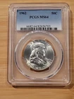 1962 Franklin Half Dollar PCGS MS64 Gem Bu 🌟 🌟 🌟