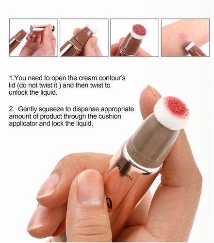Blush Beauty Wand Liquid Makeup Stick Applicator Multifunctional Makeup Pen New - Picture 15 of 23