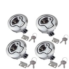 WJSKDQ Boat Latches Flush Pull Slam Latch for Boat Boor Latches Handle Keyed ...