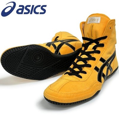 ASICS EX-EO 1083A001 TWR900 Yellow x Black Wrestling Boxing New Model