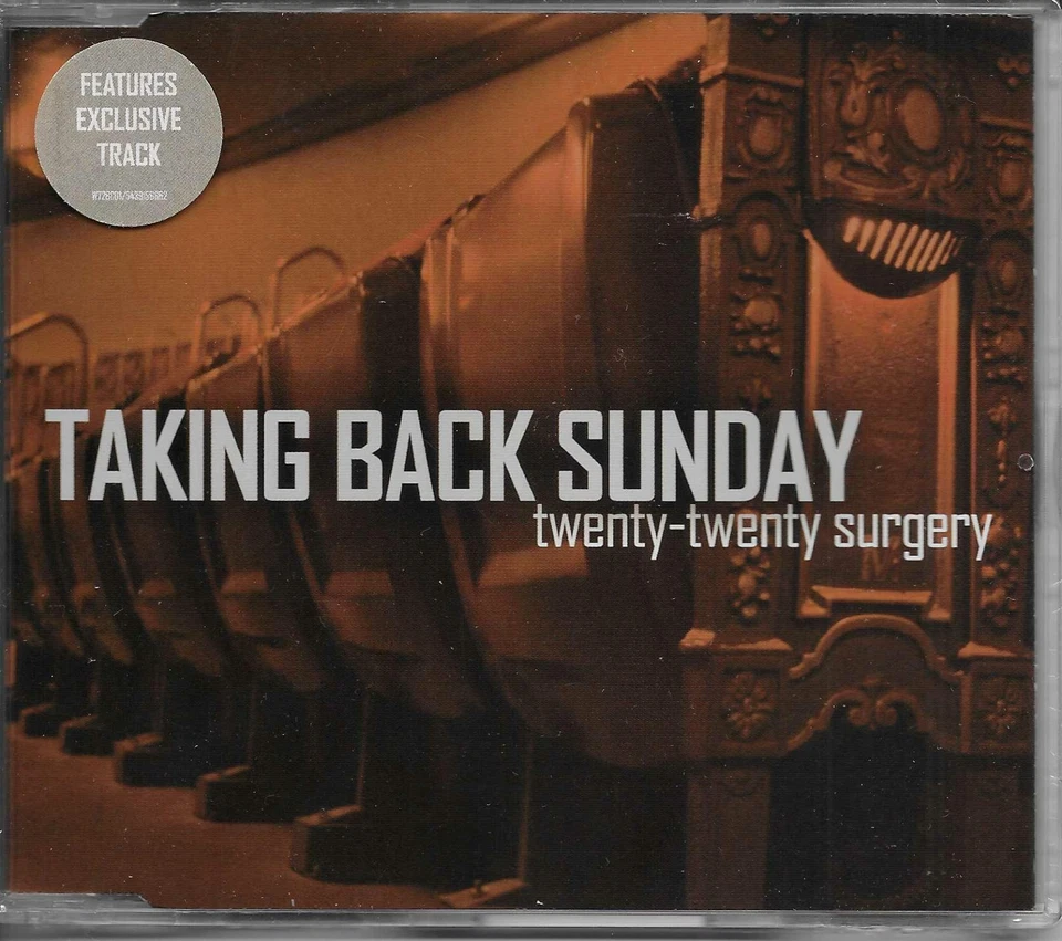 TAKING BACK SUNDAY Twenty Twenty Surgery w/ UNRELEASED TRK CD Single SEALED 20 - Image 1 of 1
