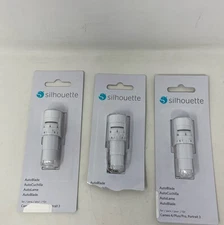 Silhouette AutoBlade Type B 3-Pack for Cameo 4/Plus/Pro & Portrait 3 - White 1mm