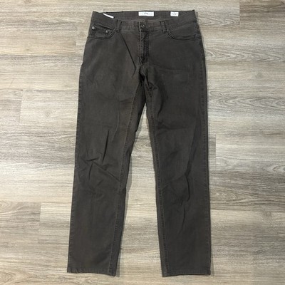 Brax Feel Good Cooper Fancy Jeans Mens 35/34 Dark Brown Espresso Regular Fit