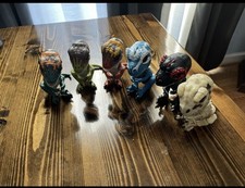 Wowwee Fingerlings Untamed 6 Pack Dinosaurs Raptor And T- Rex Read Description 