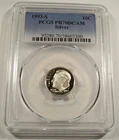1993-S 10c SILVER PCGS PR70DCAM ROOSEVELT DIME PROOF DEEP CAMEO PR 70 DC