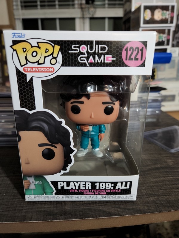 Funko Pop Television Squid Game Player 199: Ali #1221 Vinyl Figure New!