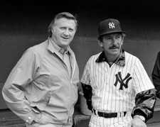GEORGE STEINBRENNER AND BILLY MARTIN 8X10 GLOSSY PHOTO PICTURE IMAGE #2