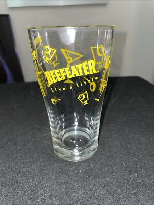 BEEFEATER GIN Pint Glass Live A Little Shaker Martini