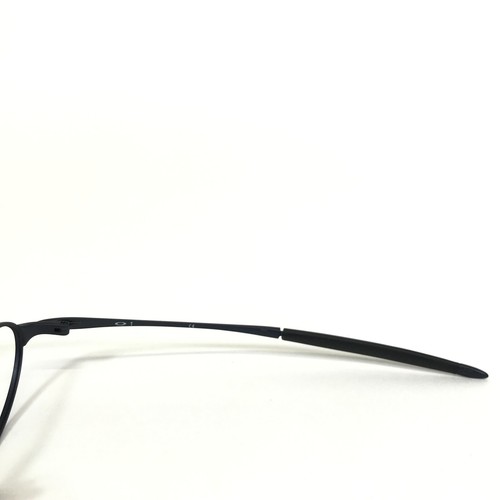 Vintage Oakley Eyeglasses Frames O1 11-601 Midnight Matte Navy Blue 48-19-130 - Picture 6 of 11