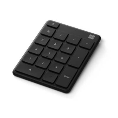Microsoft 23O-00008 kabelloser Bluetooth Nummernblock mit 1 Jahr Garantie - schwarz