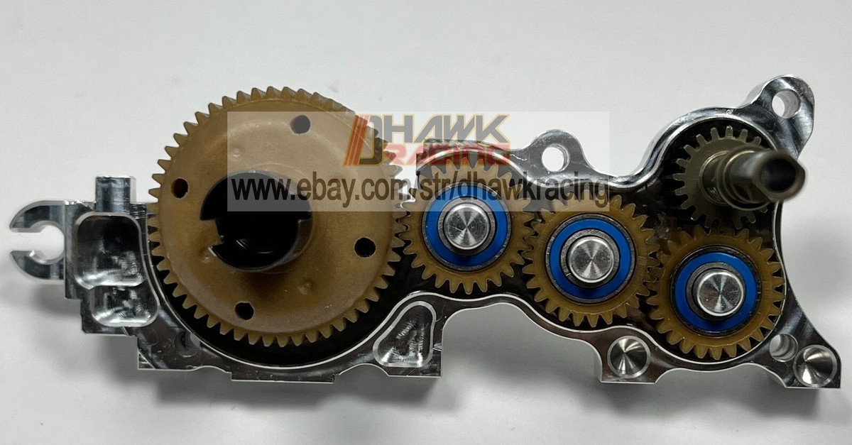 Dhawk 7075 Diff Gear 52T Hard Anodizzato - Per Team Associated RC10