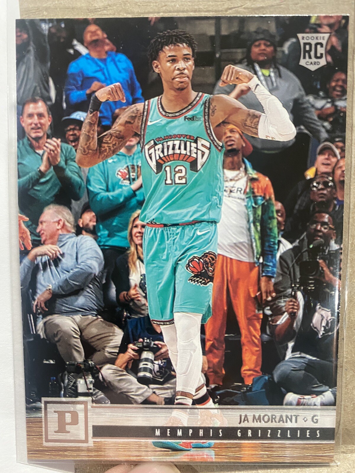 Ja Morant Card 2019 Panini Chronicles Ja Morant #116 Rookie RC Key