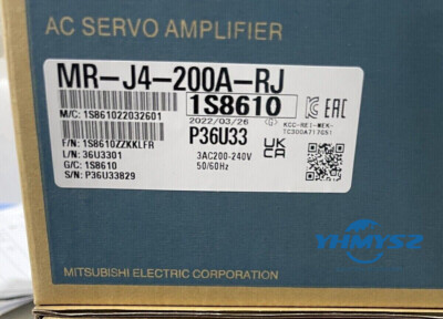 MR-J4-200A-RJ 1PCS NEW MITSUBISHI SERVO DRIVE MR-J4-200A-RJ #