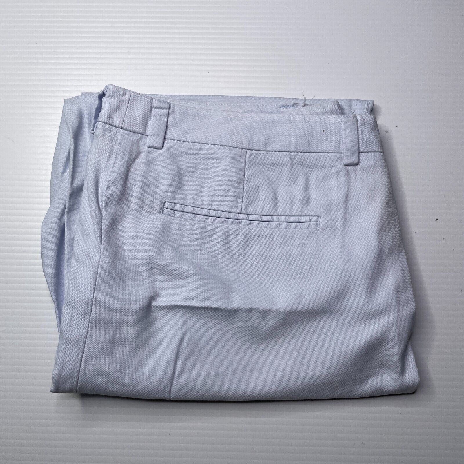 Sportscraft Straight Canvas Chino Pants Womens Size 10 Waist Blue Casual Style