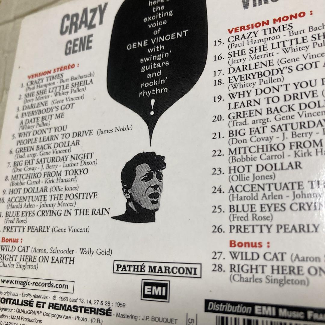 Gene Vincent ピクチャーレコード Gene Vincent 9 Pieces Sold In Bulk | eBay