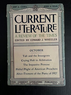 Current Literature A Review of the Times October, 1911