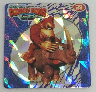 Donkey Kong Super Donkey Kong GB Mini Card No.29 Holo Nintendo