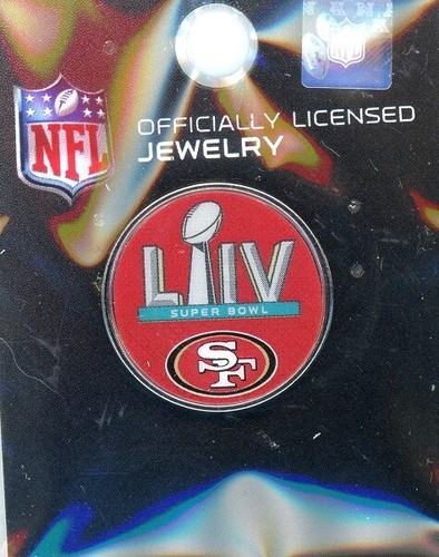 49ers Pin Choice 2019 2020 NFC Champs Super Bowl LIV I Was There Circle 54 SALE - Picture 7 of 7