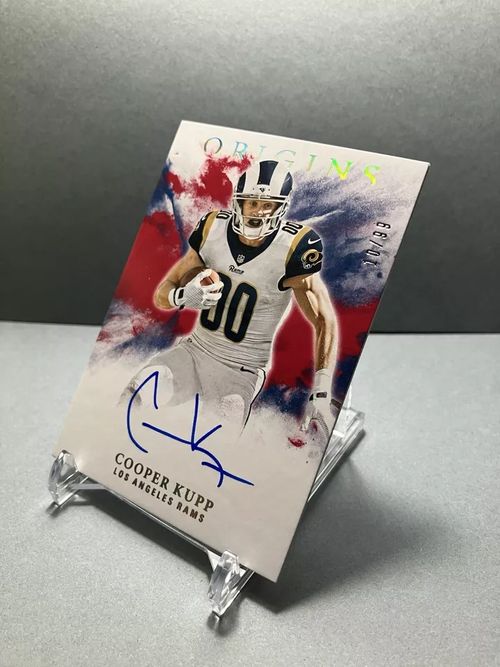 2017 Cooper Kupp Origins 10/99 Rookie Auto Card# RA-CK - Image 3 of 4