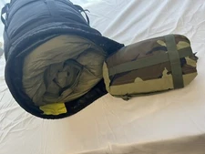MT Army Military Modular Sleeping Bags System, Multi-Layered w/ Bivy Cold Cover