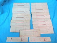 RARE 19 VINTAGE JAPANESE GLASSINE SLEEVES 2 1/2" x 4 1/4" PHOTOS 2 FOR NEGATIVES
