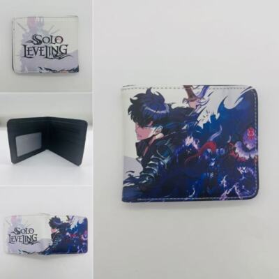 Solo Leveling 2Arise from the Shadow Short Bifold Purse Money Card Holder Wallet