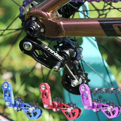 Fahrrad Kettenspanner für einfachen Single Speed Umbau robuste Aluminiumlegieru