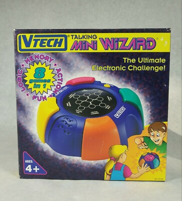 VTech Talking Mini Wizard with Box and Instructions  Open Box
