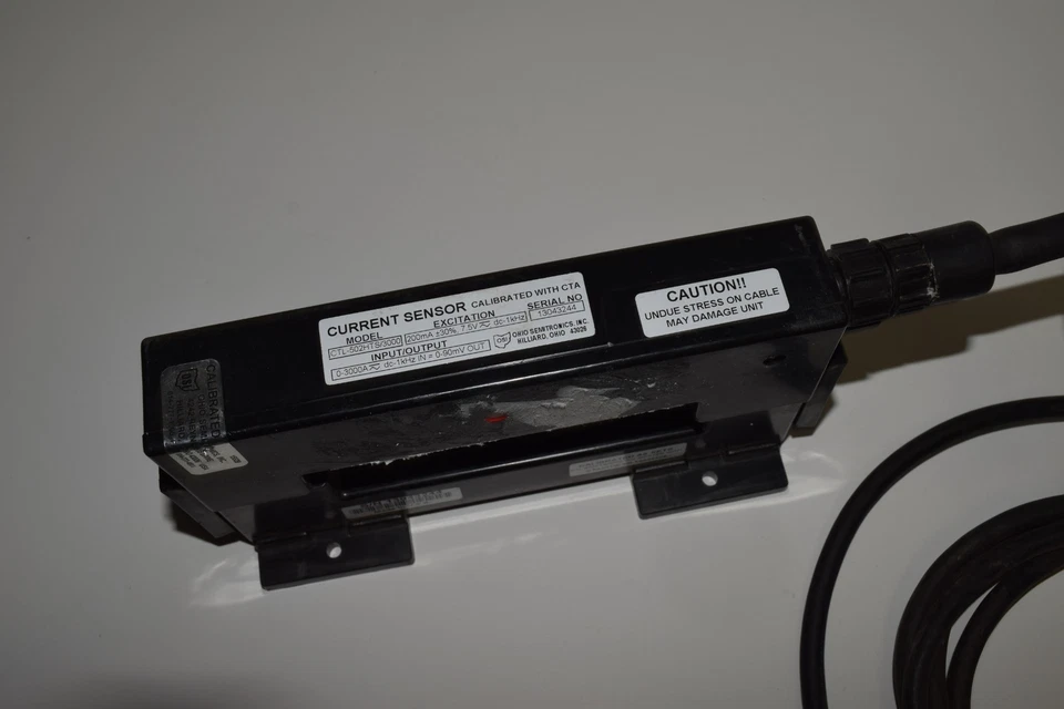 OHIO SEMITRONICS Strom Sensor Modell Ctl-502hts/3000 (TRQ67) - Bild 2 von 3