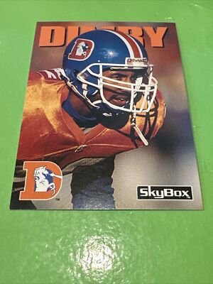 1992 SkyBox Impact Football Card 247 Charles Denver NFL  - Main Image