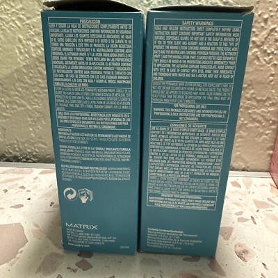 2 x Matrix Opti Curl Extra Body Bodifying Acid Wave Perm Kit NEW