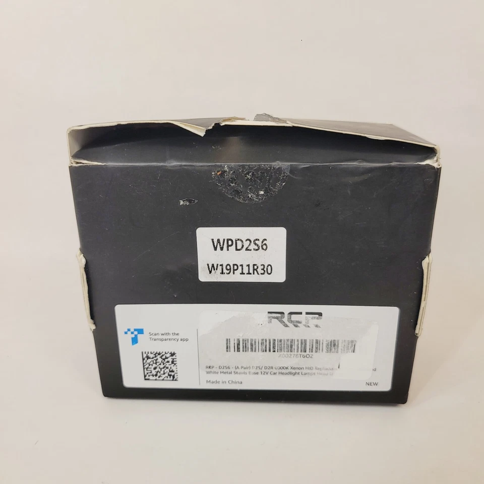 Bombillas de repuesto de faros RCP D2S xenón HID 6000 K CAJA ABIERTA Foto 3 de 4